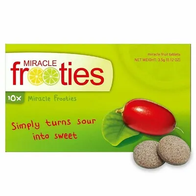 Miracle Frooties Classic Miracle Berry 10 Tablets Per Box Natural Non-GMO • $12.71