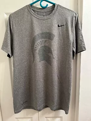 Michigan State Spartans Nike Spartan Strength Shirt Mens Size Large EUC • $14.99