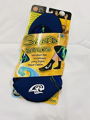 Sand Socks For Sand Volleyball Unisex Socks Men's Size 7-10 Women's Size 9-11.5 • $12.80