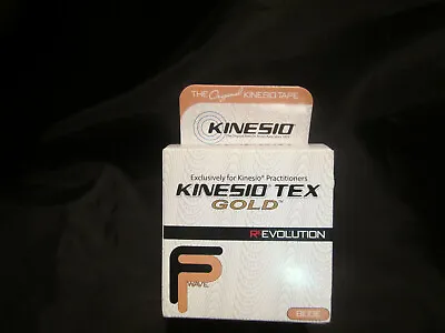 Kinesio Tex Gold FP Tape - Beige - 2  X 16.4' - 1 Box • $14