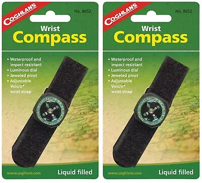 $12.18 • Buy Coghlan's Liquid Filled Wrist Compass (2-Pack)