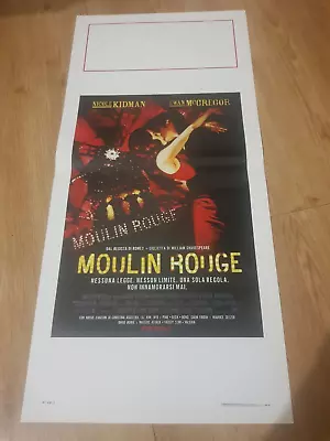 MOULIN ROUGE Original Italian SMALL Poster 2001 Nicole Kidman Ewan McGregor • $60