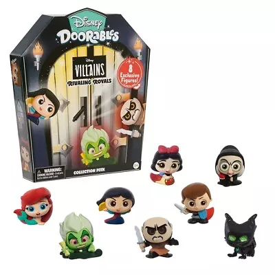 Doorables Mermaid Snow White Princess Mulan  Stacked Fairy Tale House Toys • £20.39