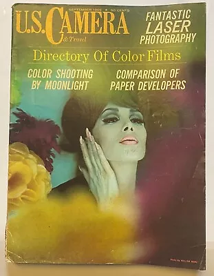 1966 US Camera Magazine Pin Up Girls Art Photos Model Vintage Hollywood • $19.99