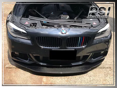 K2 Style Carbon Fiber Front Bumper Chin Lip For 2011-2017 BMW F10 M Sports Only • $349.95