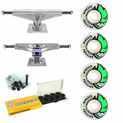 Venture Skateboard Trucks 5.6 53mm Spitfire Ceramic Bearings Hardware • $81.95