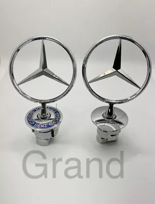 For Mercedes-Benz Front Hood Star Emblem S E C Class S550  C280 CLK E300 E320 • $29.95