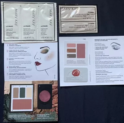 Mary Kay Make Up Skin Care Sample Lot Timewise Microdermabrasion Satin Hands • $13.99