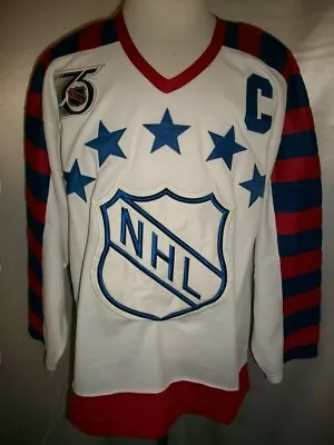 Mario Lemieux Pittsburgh Penguins White  1992 All-Star Throwback  CCM NHL Jersey • $119.99