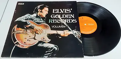 Elvis Golden Records 1- SF 8129 STEREO ORANGE LABEL Album 1970  • $6.88