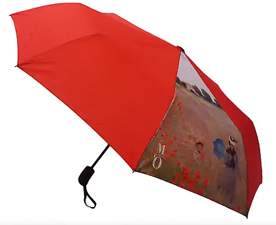 NWT Umbrella Monet Poppies From Musee D'Orsay Painting France • $45