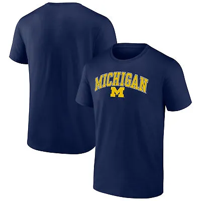 Men's Fanatics Branded Navy Michigan Wolverines Campus T-Shirt • $21.99