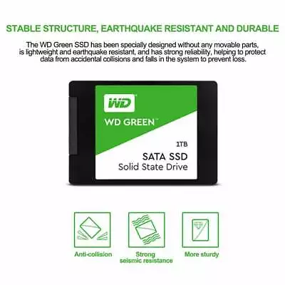 Solid State Drive SSD 2.5  1TB SATA Laptop/PC Hard Drive HDD Internal SSD AU • $54.39