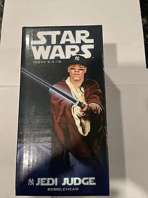 2018 Aaron Judge Jedi Star Wars Bobblehead NY Yankees Mint/Never Opened • $105