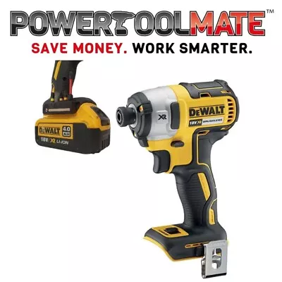 £69.99 • Buy DeWalt DCF887N 18V XR Brushless Impact Driver (Body Only) & AMMO Bit Holder 