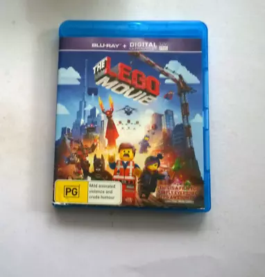 The Lego Movie Clean Disk    REGION  B  BLU RAY FREE POSTAGE • $5