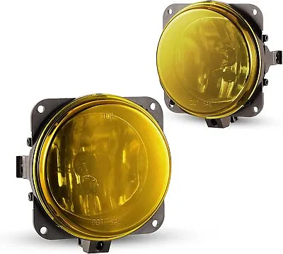 Fog Lights For 2005-06 Ford Escape Mustang SVT Cobra 03-04 Yellow Bumper Lamps • $46.24