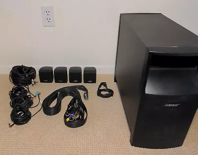 Bose Acoustimass 6 Series III  Home Theater Speaker System 4 Cubed Speakers Read • $150