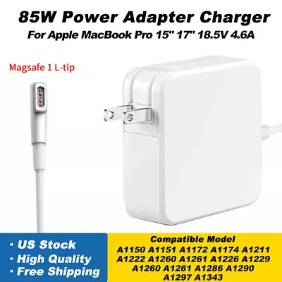 85W L-tip Power Adapter Charger For Apple MacBook Pro 15  17  A1150 A1151 A1172 • $12.49