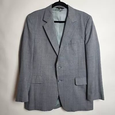 Executive Group Bonds Suit Jacket Blazer Mens 2 Button Light Blue • $24.99