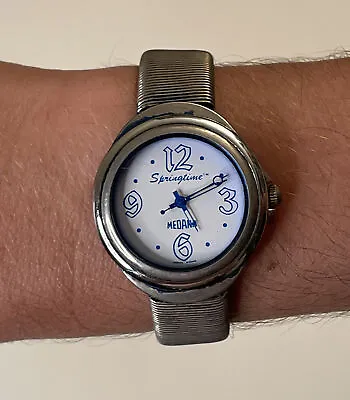 Rare Vintage Medana Springtime Watch - Expandable Band Antimagnetic - Tested • $14.36