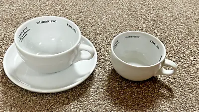 Volcanic Coffees Set Of Cappuccino / Americano Cups With Saucer • £6.50