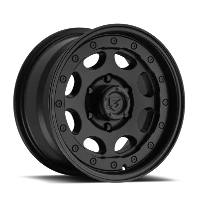 Gear Off-Road 16x8 Wheel Satin Black 774SB 8x6.5 0mm Aluminum Rim • $150.99