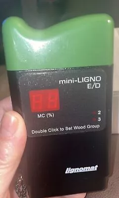 Mini-Ligno E/D Moisture Meter Pin Type Moisture Meter. Accurate Reliable Ve... • $115