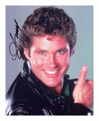 David Hasselhoff - Knight Rider Autograph Signed Pp Photo Poster • £6.89