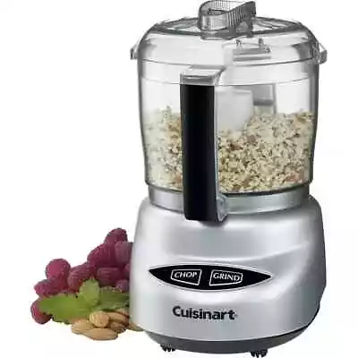 Cuisinart Mini-Prep Plus 3-Cup Food Chopper Brushed Chrome • $31.20