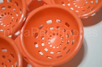 Canary Nest Pans For Breeding Nesting Canary Orange X5 X2 X1 Cage & Aviary • £7.39