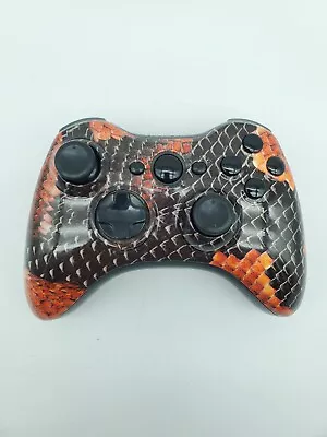 $59.99 • Buy Custom Microsoft Xbox 360 Snakeskin Controller - Tested & Working