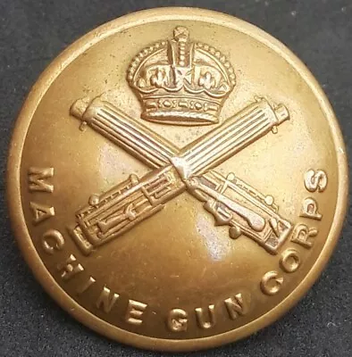 WWI Machine Gun Corps Officers Service Dress 26mm Button By Meer Jones • £19.99