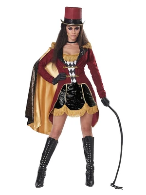 $85.63 • Buy Dazzling Ringmaster Circus Carnival Fancy Dress Up Halloween Sexy Adult Costume