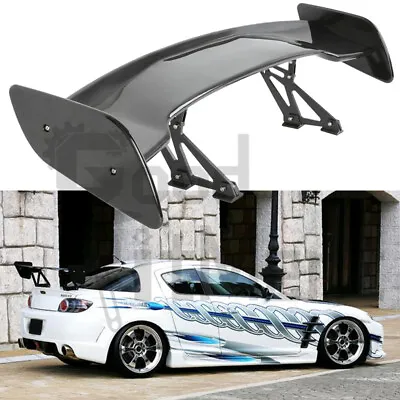 For Mazda RX-8 2004-2011 Matte Black GT Style Rear Trunk Wing Spoiler Adjustable • $145.14