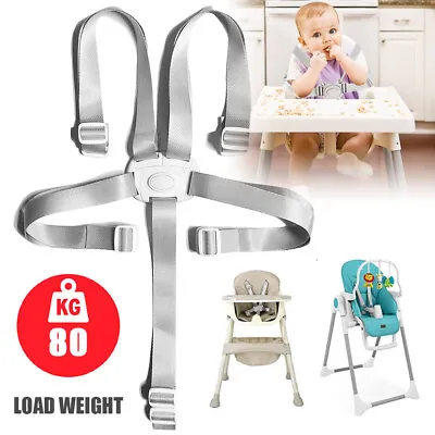 $14.90 • Buy 5 Point Belt Car Children Buggy Stroller Baby Safe Strap High Harness Pram Chair