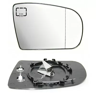 Right Side Wing Mirror Glass Wide Angle Heated For Mercedes Benz E Class W210 • $15.99