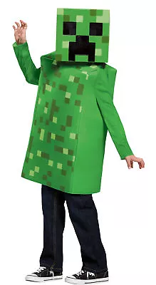 Minecraft Creeper Classic Child Costume Halloween Disguise • $48.99