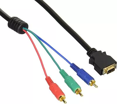 D Terminal (male) Component Conversion Video Cable 1.8m D5 1080P DC-18G Japan • $36.23