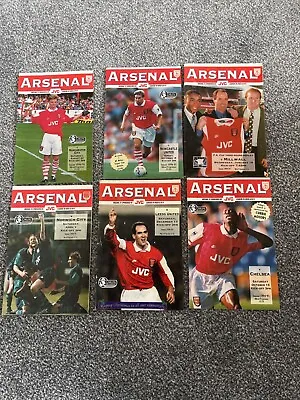 Arsenal Home Programmes 1994/95 Season * Choose From List • £0.99