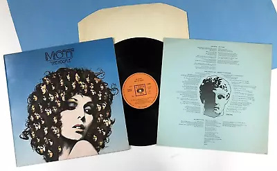 MOTT THE HOOPLE The Hoople (1974) UK LP With Lyric Insert MINT VINYL A7885 • $25