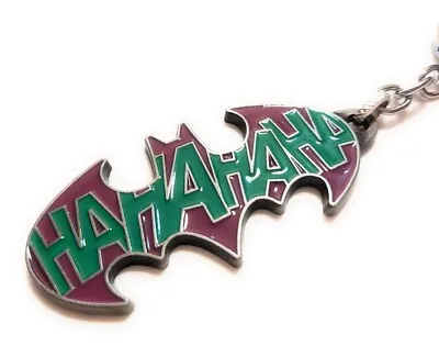 Joker BATMAN Harley Quinn ARKHAM Keychain DC Comics Full Metal Cosplay US Seller • $6.95