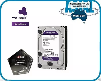 Western Digital WD HDD Purple Surveillance Hard Drive 1TB 2TB 3TB 4TB 6TB 8TB 10 • $95