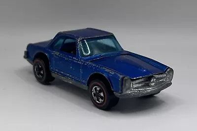 Hot Wheels 1969 Redline Blue Mercedes Benz 280 SL Hong Kong • $30