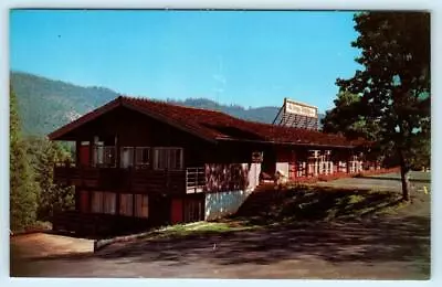 FISH CAMP CA ~ Roadside SWISS MELODY INN Motel 1960s Mariposa County Postcard • $5.93