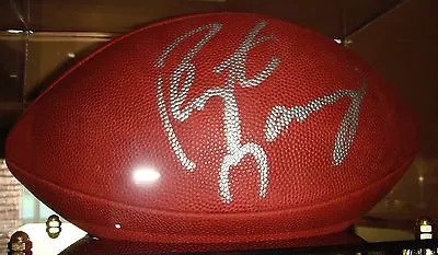 Peyton Manning Signed Authentic Wilson NFL Football • $315