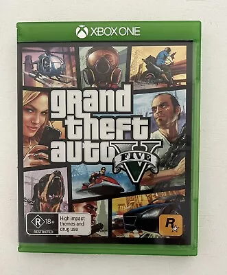 Grand Theft Auto V XBox One - Manual Included - Free Next Day Shipping! • $19.95