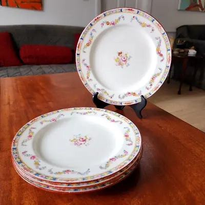 Minton Rose Bread Plates Pattern #A4807 & A4804 Four Plates C.1873-1950 England • $35