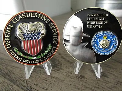 Defense Intelligence Agency Clandestine Service DIA DSA HUMINT Challenge Coin  • $20.99