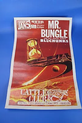 Mr. Bungle Live Concert Poster Print 17.75  X 11.75  • $17.95